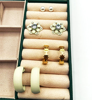 Plated Metal Jewelry Set for Party Events for Women & Girls - Gold