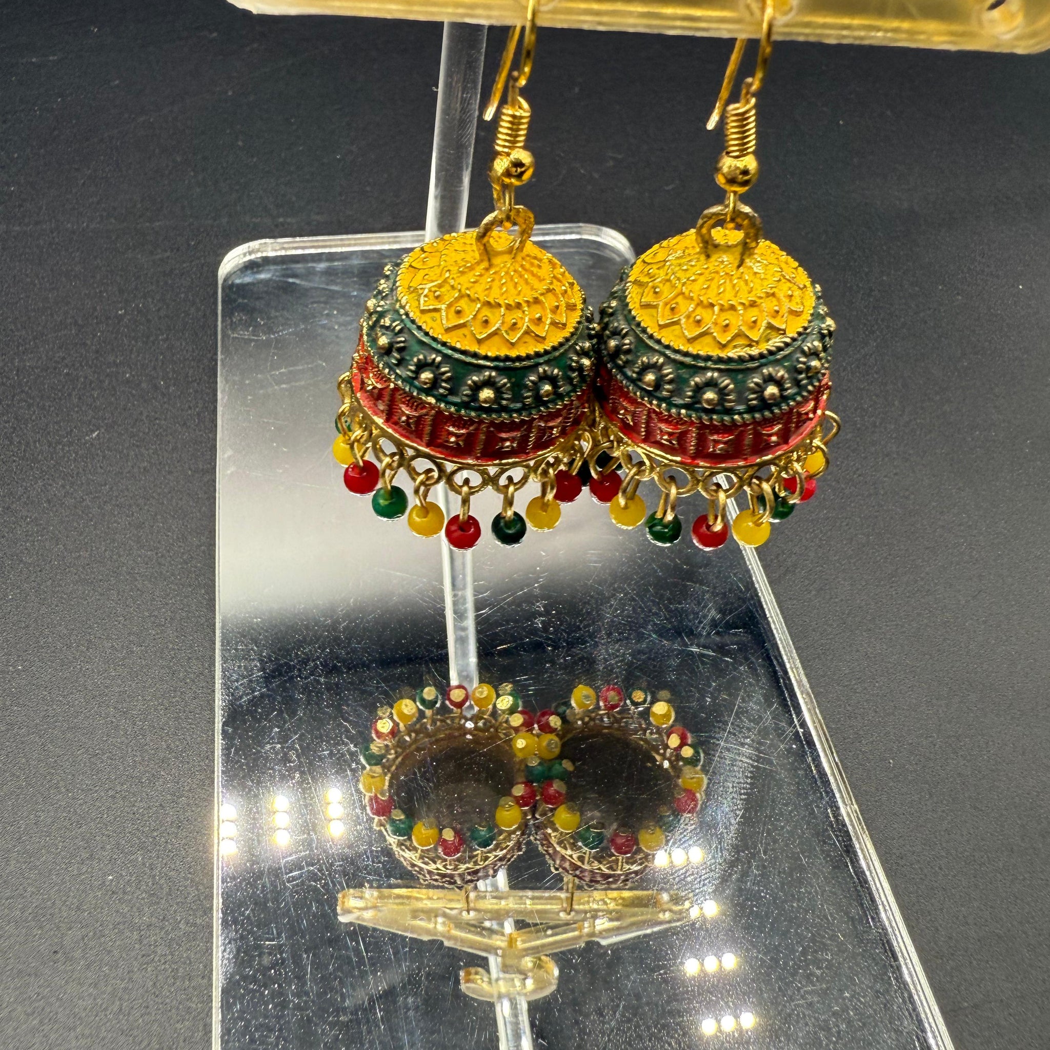 Multi Color Traditional Earrings