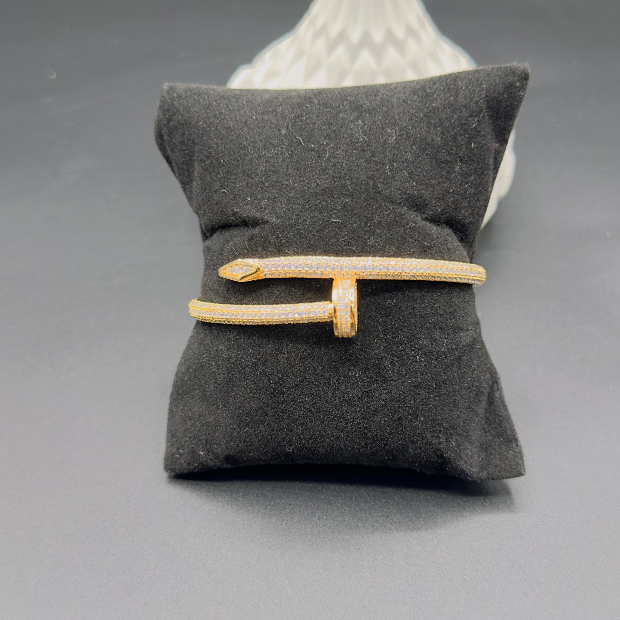 Zirconium Diamantés Nail bracelet